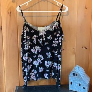 Spaghetti Strap Long sleeve blouse